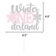 thumbnail image 2 of Fiesta de primer cumpleaños de Cake Topper Winter Onederland Snowflake, 2 of 6