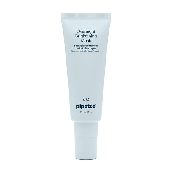 Mascarilla exfoliante iluminadora nocturna Pipette Vegan 60 ml