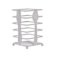 Disparo - Escurridor Para Cubiertos Blanco De Acero Menaje Cocina