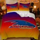 thumbnail image 1 of Adelaide Crow Football Team Bedding Set - Purple Blue & Yellow Duvet Cover with Zipper Closure, 1 of 1