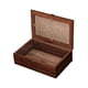 thumbnail image 1 of Caja de almacenamiento hecha de, caja de recuerdos, multifuncional, decoración, artículos pequeños, rústica, coleccionables, pasatiempos, hogar, con t S, 1 of 1