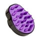 thumbnail image 1 of Cepillo De Champú Para El Cabello, Masajeador De Cuero Cabelludo, Cepillo De Limpieza De Cabello De Mano Para Hombres, Mujeres, Púrpura, 1 of 5
