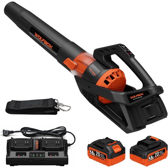 Soplador de Hojas WOLFBOX MT500 40V 500 CFM 130 MPH