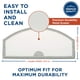 thumbnail image 3 of Pantalla de filtro de pelusa para secadora GE Appliances WE03X23881, 3 of 5