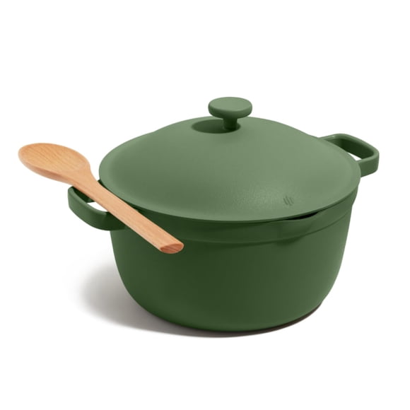 Utensilios de cocina Our Place Perfect Pot, cerámica, 5.5 L, con tapa y espátula