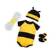 thumbnail image 1 of Traje de cuerpo de abeja de miel, mono suave para recién nacidos, accesorio fotográfico para las fiestas de Acción de Gracias Para 90cm, 1 of 5