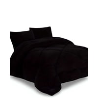 Genérico - Cobertor Elegante De Invierno Unicolor Plush Con Chiporro Plaza Y Media S57