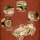 thumbnail image 4 of Maqueta de coche ROBOTIME 3D Puzzle a escala 1:18 de coche de campaña militar para adultos, 4 of 6