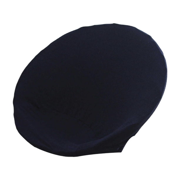 Cubierta de silla de platillo jacquard silla lunar slip -slip sentable asiento de asiento lavable solo reemplazar para el comedor hotel casa sala de Azul oscuro