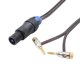 thumbnail image 2 of Cable de altavoz XMSJSIY Speakon macho a banana de 2 m, calibre 14, 2 of 6