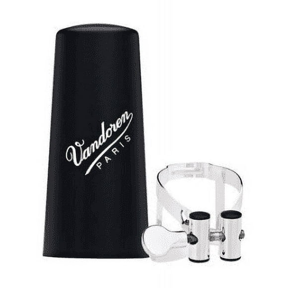 Abrazadera clarinete Sib SILVER -M/O- tapa plastic Vandoren