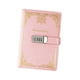 thumbnail image 3 of Diario Con Candado, Diario Con Candado Con Contraseña Resistente Y Con Cerradura Para Oficina En Casa, Negocios, Color Rosa, 3 of 3