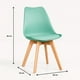 thumbnail image 4 of Silla Tulip Acolchada - Menta, 4 of 7