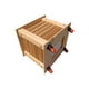 thumbnail image 5 of Macetero madera rústico (c/ruedas), 5 of 6