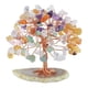 thumbnail image 2 of Cuarzo Piedras Preciosas Cristal Dinero árbol Bonsái Estilo Feng Shui Decoración De Escritorio De Oficina, 2 of 5
