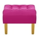 thumbnail image 5 of Sofa Retro 3c + 2 Pouf Felpa 01 Fucsia, 5 of 6
