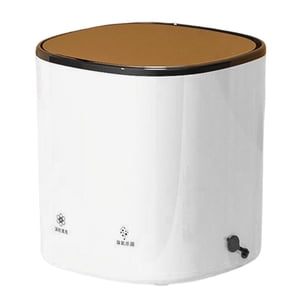 Magideal - Mini Lavadora Portátil De 4,5 L, Ideal Para Camping, Viajes Y Apartamentos. Cesta Blanca Ozono