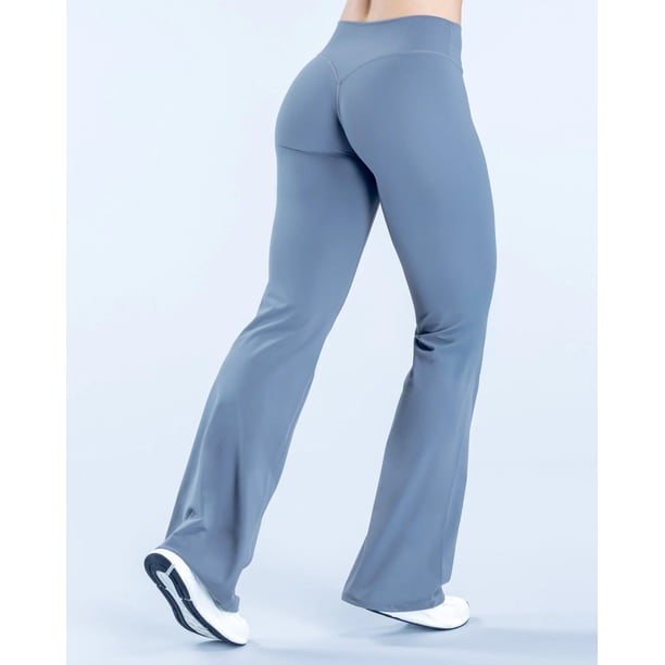 Calza Legging Deportiva Para Mujer Acampanada Flare Origin