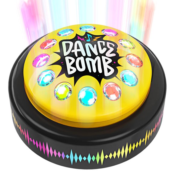Botón Dance Bomb Party Knucklhead recargable durante 30 segundos