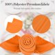 thumbnail image 3 of Servilletas de Tela PLOYMONO 43 cm Naranja, Pack de 8, Poliéster, 3 of 9