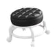 thumbnail image 4 of Taburete Giratorio De 360° Con Asiento Bajo Y Ruedas, Silencioso, Para Cocina, Peluquería, Oficina, Color Negro, 4 of 5