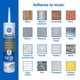 thumbnail image 5 of Sellador de silicona GE Advanced para ventanas y puertas, 300 ml, blanco, 12 unidades, 5 of 7