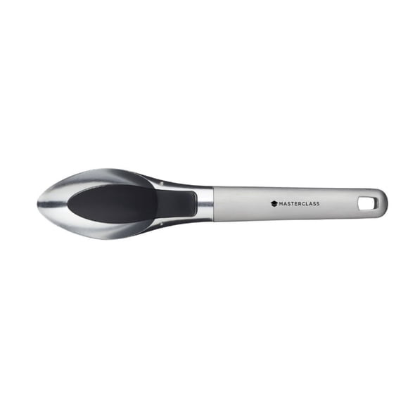 Cuchara Para Helado Con Gatillo 3X4.5 Cm 1 Pieza Mcics Metal Plateado