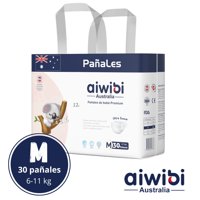 Aiwibi - Pañal De Bebé Premium Talla M