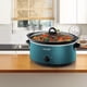 thumbnail image 3 of Olla de cocción lenta manual Crock-Pot de 7 litros, color turquesa, 3 of 4