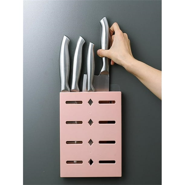 1pc Punch-free Kitchen Knife Storage Rack
