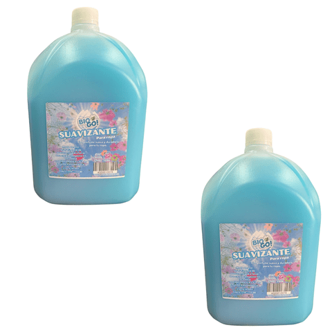 Biogo - Suavizante Para Ropa Bio Go 5 Lts Pack 2 Unidad