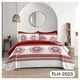thumbnail image 1 of Cubrecama Quilt Verano 2 Plazas - Blanco Rojo Mándala FLH2023, 1 of 3