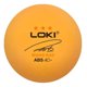 thumbnail image 4 of Set 12 Pelotas Ping Pong Loki 3 Estrellas Abs 40 Naranja Naranja, 4 of 5