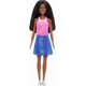thumbnail image 5 of Figura de Juguete Barbie Muñeca Fácil de Vestir con Ropa, 5 of 6