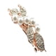 thumbnail image 3 of Elegante perla de cristal broches pinza de pelo horquilla mujeres blanco, 3 of 5
