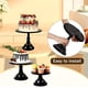thumbnail image 5 of [NEG-111320] Set 3 Base Para Tortas Porta Tortas Porta Cupcake Exhibicion Negro, 5 of 10