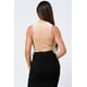 thumbnail image 2 of Body de Terciopelo con Estampado de Leopardo y Fruncido Lateral de Corte Extremo, 2 of 7
