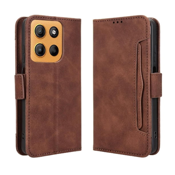 Funda Tipo Billetera FOXDOCK para Motorola MOTO G15 Power 4G – Tapa Flip con Tarjetero