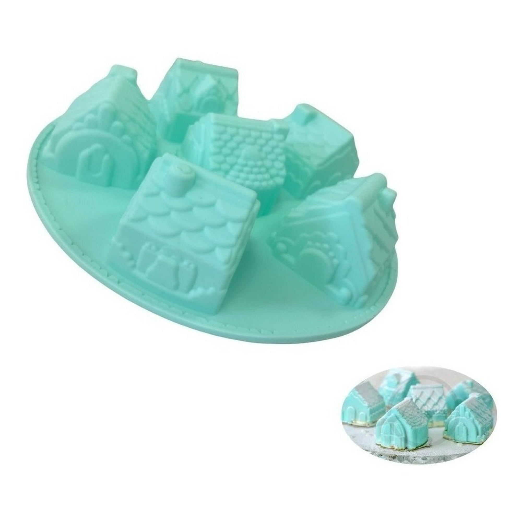 2 Piezas Molde De Jabón De Navidad, Moldes Silicona Navidad Adecuado