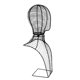 thumbnail image 2 of Hats Display Holder Sports Cap Storage Organizador Stand Rack Negro, 2 of 5
