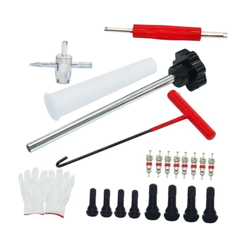 Magideal - Herramienta De Extracción De Vástago De Válvula Genérica Herramienta De Instalación De Extractor De Vástago De Válvula Herramienta De Eliminación De 23 Piezas