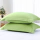 thumbnail image 4 of PiccoCasa Fundas de Almohada Oxford de Microfibra Suave 1800 2Pcs, Queen Verde Salvia, 4 of 7