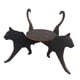 thumbnail image 2 of Soporte Para Macetas Con Silueta De Gato Para Entusiastas De La Sala De Estar Al Aire Libre, Soporte Para Plantas Negro, 2 of 5