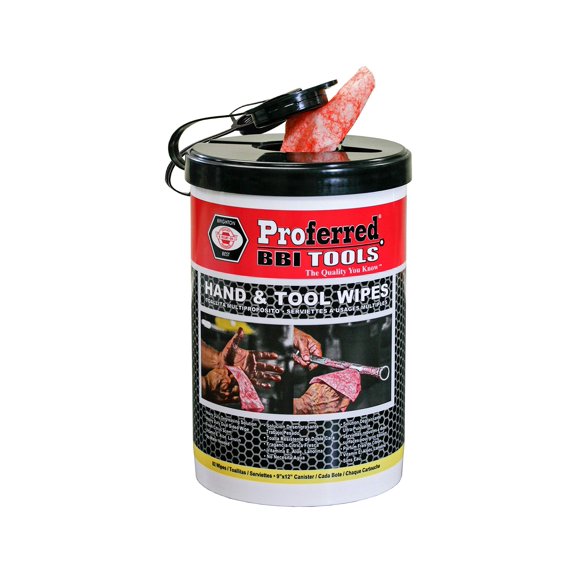 Toallitas para manos y herramientas Proferred T99001 Heavy Duty, 82 unidades