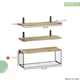 thumbnail image 3 of Repisas Flotantes De Madera Decorativas Para Baño Y Cocina, 3 of 5