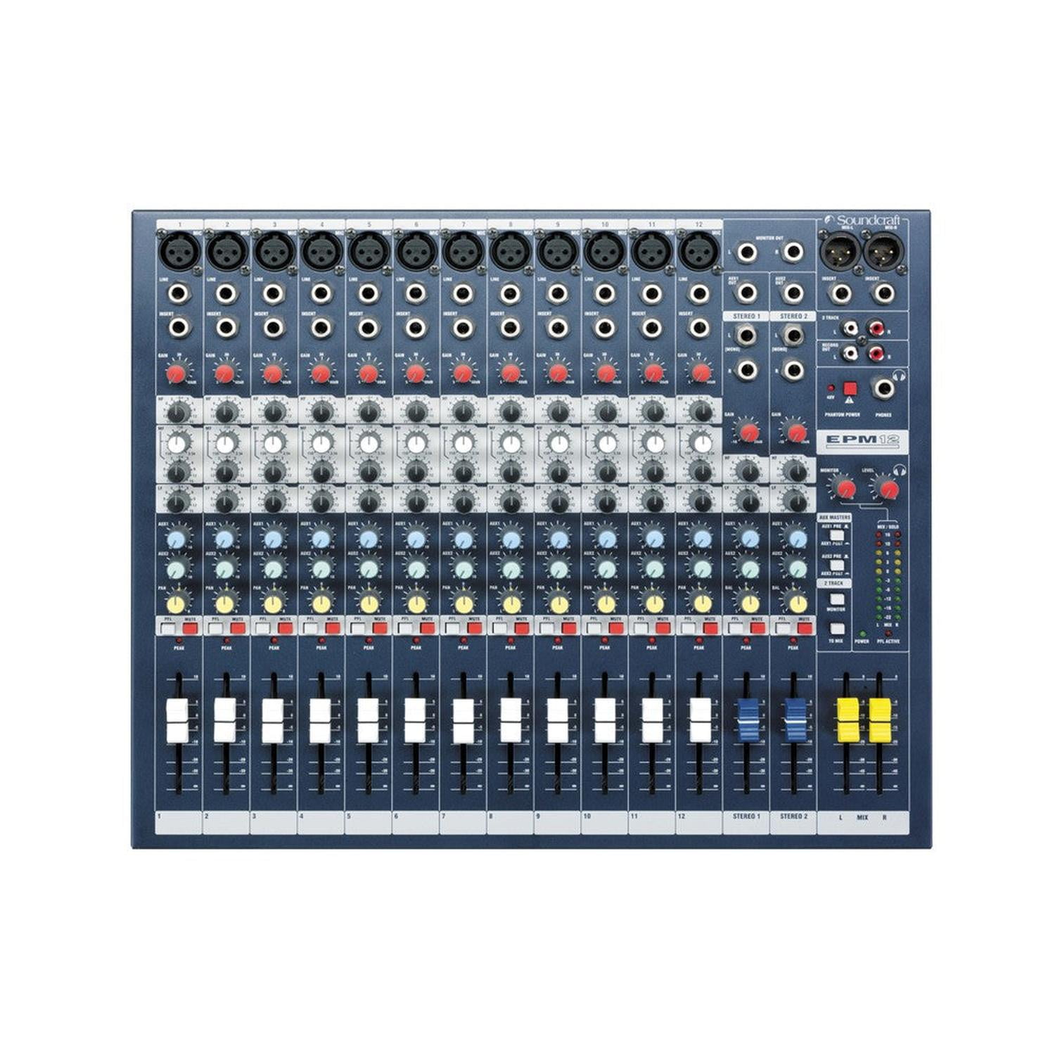 Consola Analoga Soundcraft Epm12