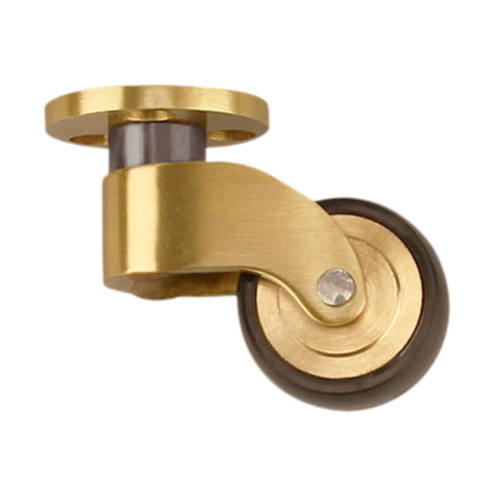 Ioensy - Ruedas Para Muebles, Estilo Vintage, Para Mesas Y Sillas, Patas Para Muebles, De Latón Macizo, Estilo F