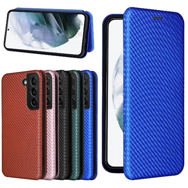 Funda Flip para FOXDOCK Samsung Galaxy S22 - Funda magnética de negocios, funda protectora delgada