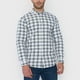 thumbnail image 3 of Camisa Hombre Check Textura Azul Corona, 3 of 5