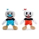 thumbnail image 1 of Set de peluches Cuphead de Toynk, 2 personajes, 20 cm, 1 of 6